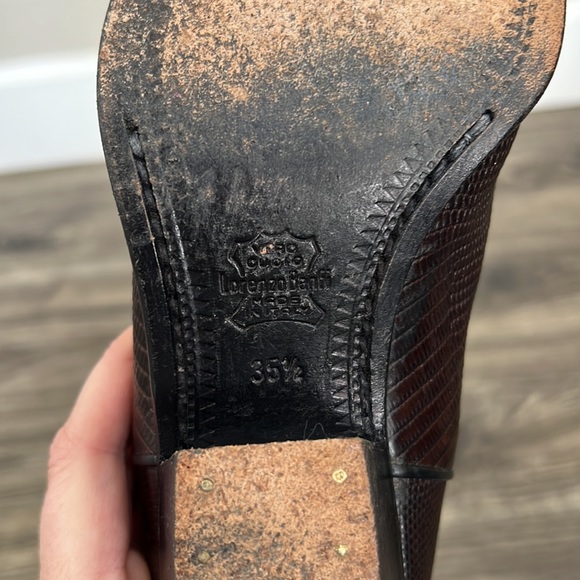 Lorenzo Banfi Italian Cowboy Boots - Picture 8 of 9